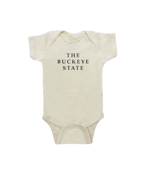 The Buckeye State Oatmeal Onesie Baby