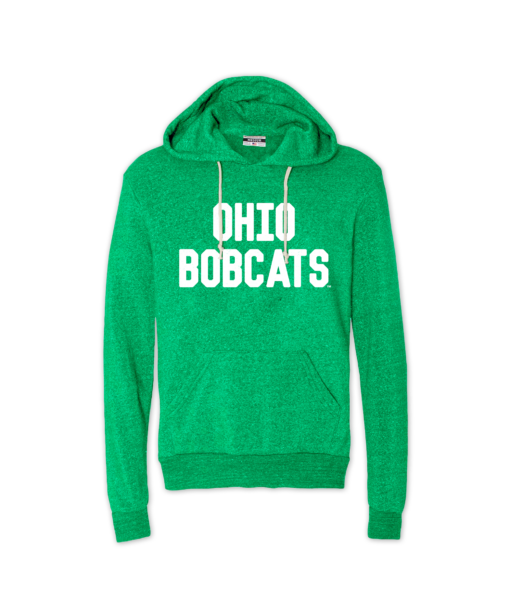 Simple Ohio Bobcats Green Hoodie