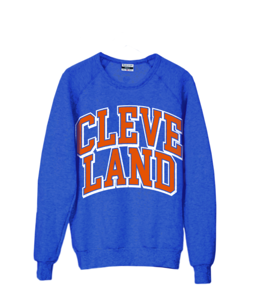 Cleveland Oversized Royal Sweatshirt