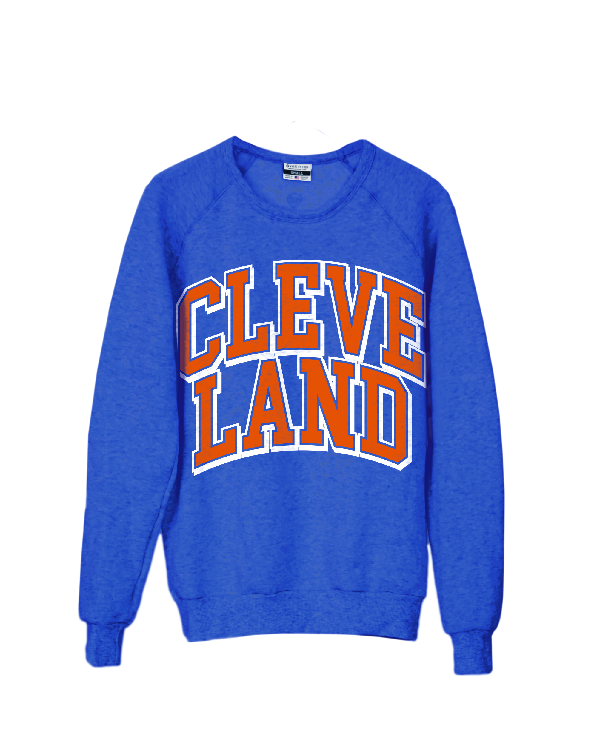 Cleveland Oversized Royal Sweatshirt