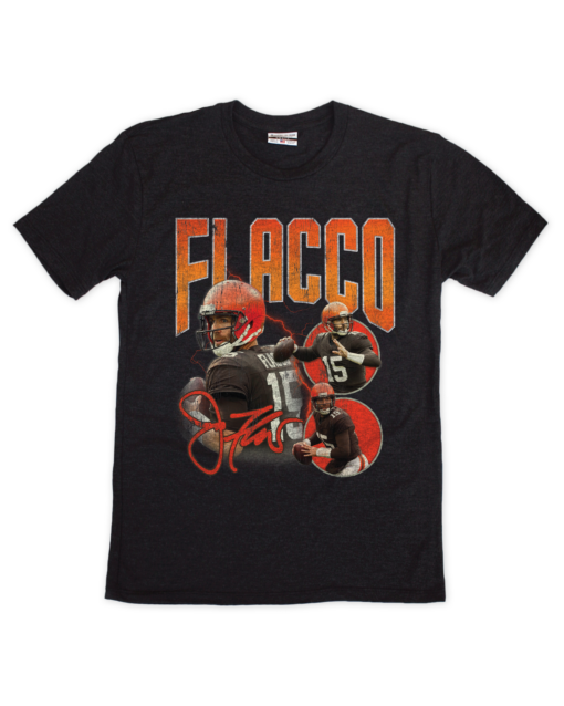 Flacco Lightning Black Crew T-Shirt