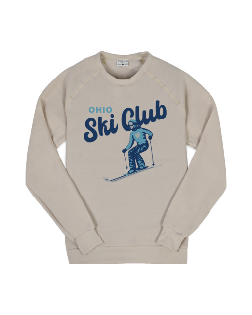 Ohio Ski Club Oatmeal Sweatshirt