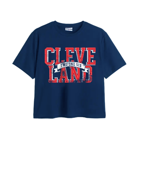 Cleve Land Banner Women’s Easy Tee