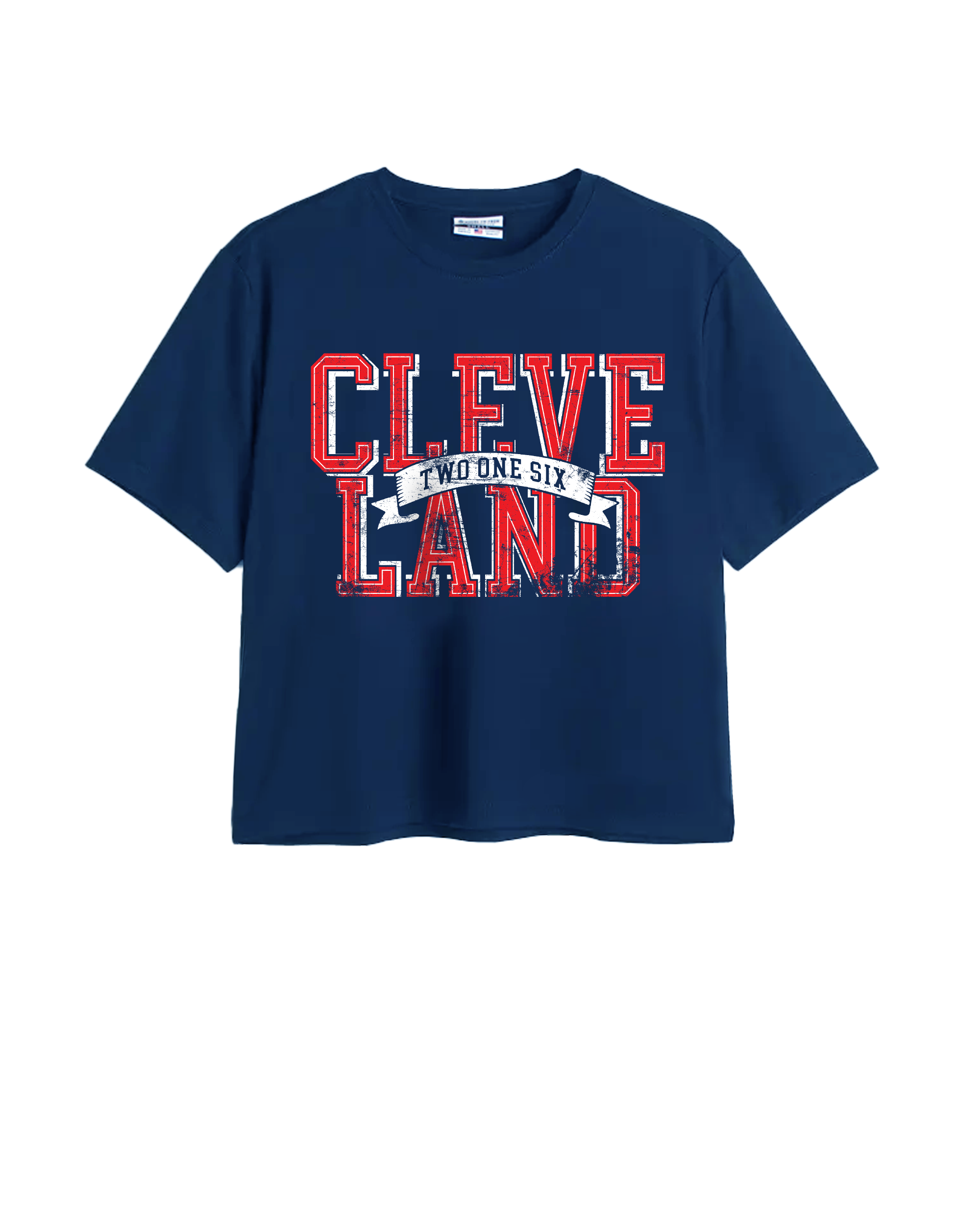 Cleve Land Banner Women's Easy Tee