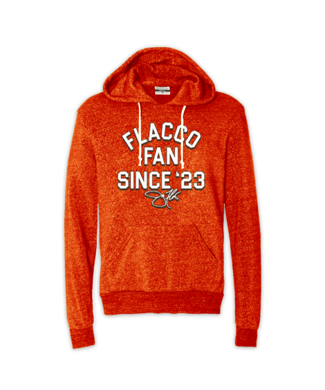 Flacco Fan Since ’23 Orange Hoodie