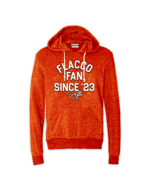 Flacco Fan Since ’23 Orange Hoodie