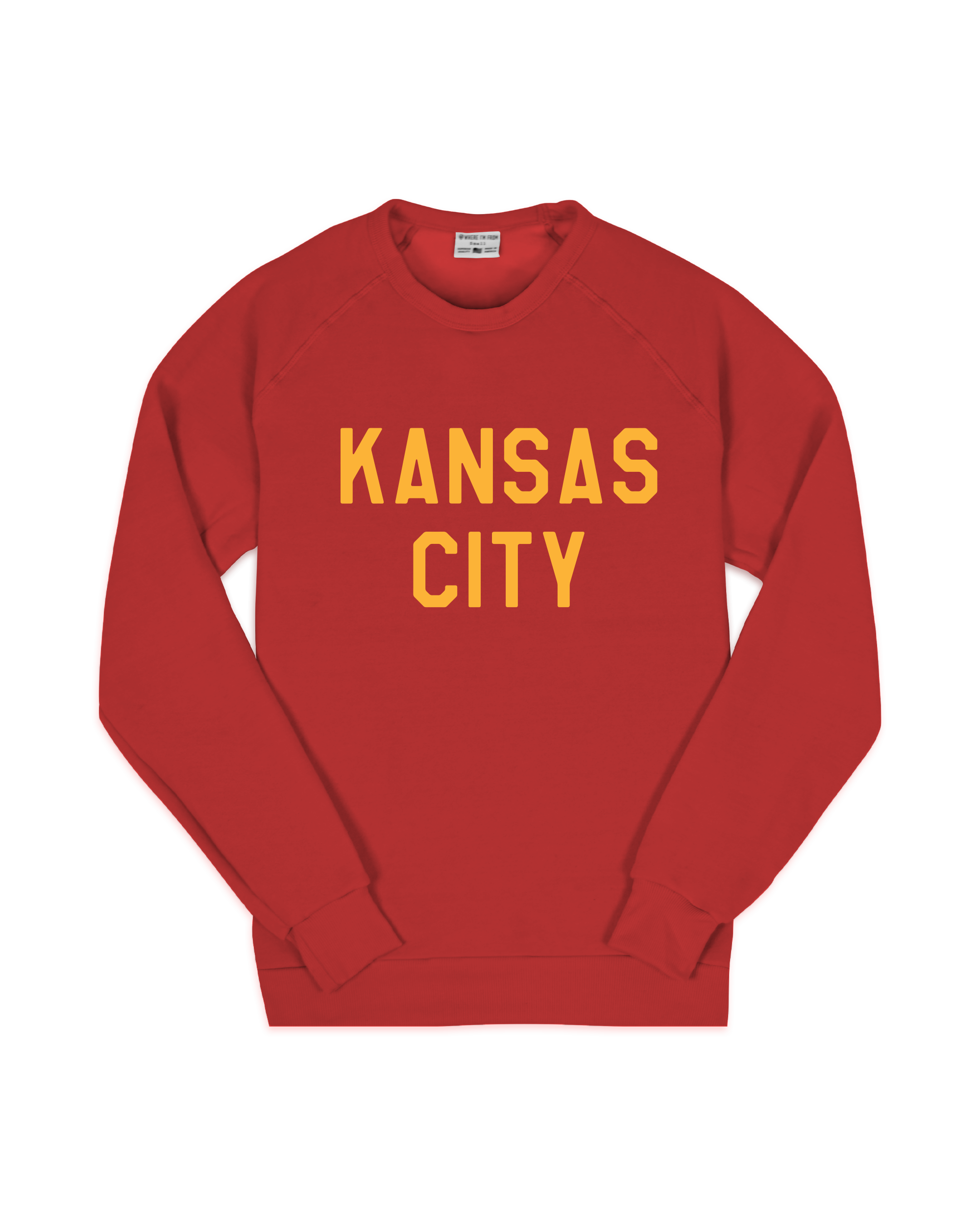 Simple Kansas City Red Sweatshirt
