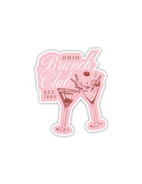Ohio Brunch Club Sticker