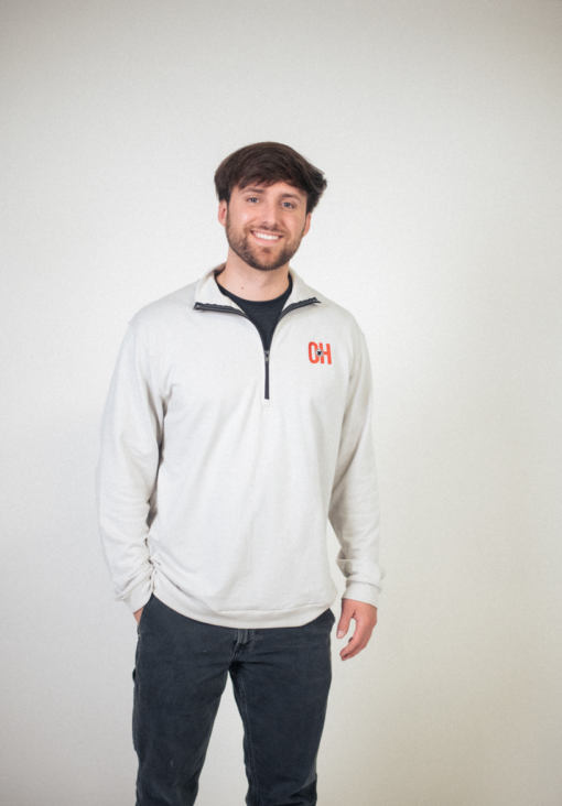 OH State Embroidered Quarter Zip
