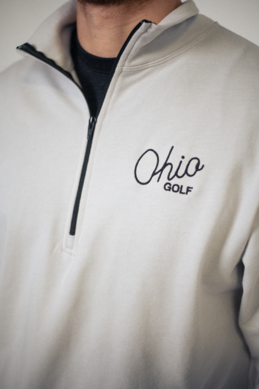 Ohio Golf Embroidered Quarter Zip