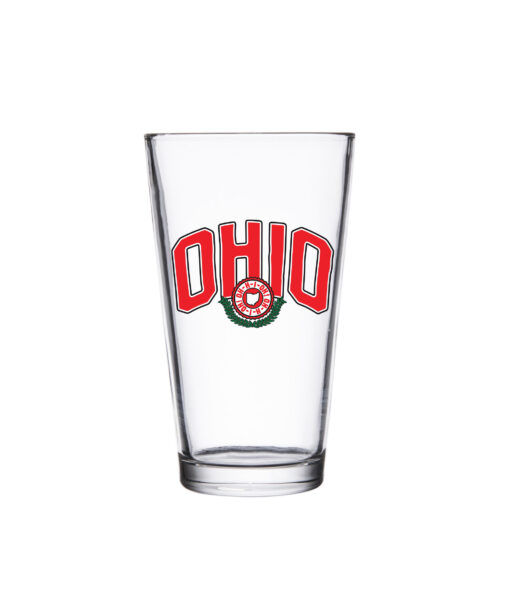 Ohio Stamp Pint Glass