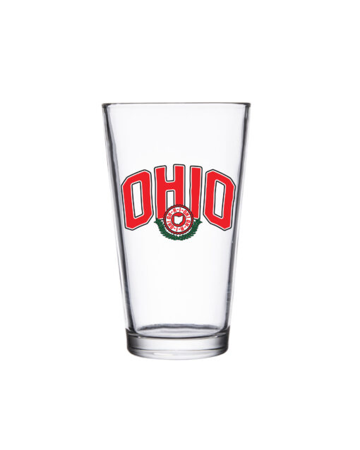 Ohio Stamp Pint Glass