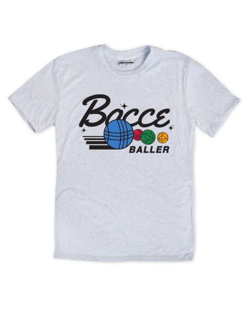 Bocce Baller Ash Crew T-Shirt