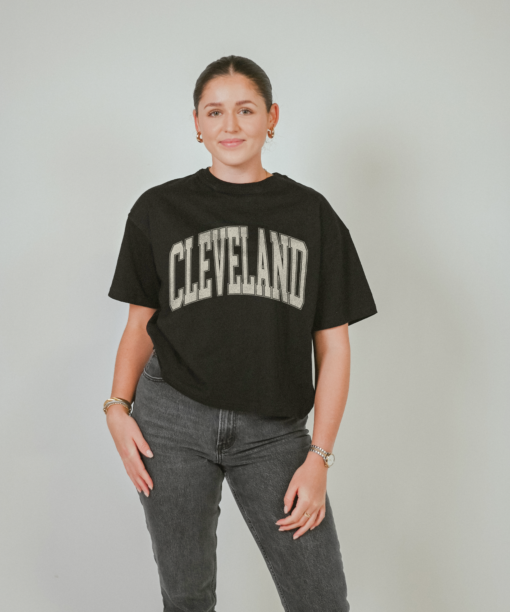 Oversized Cleveland Women's Easy Tee