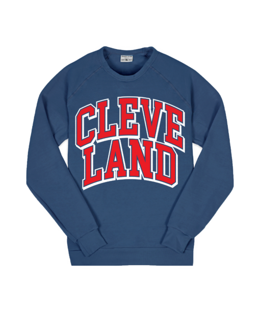 Cleveland Oversized Navy Sweatshirt