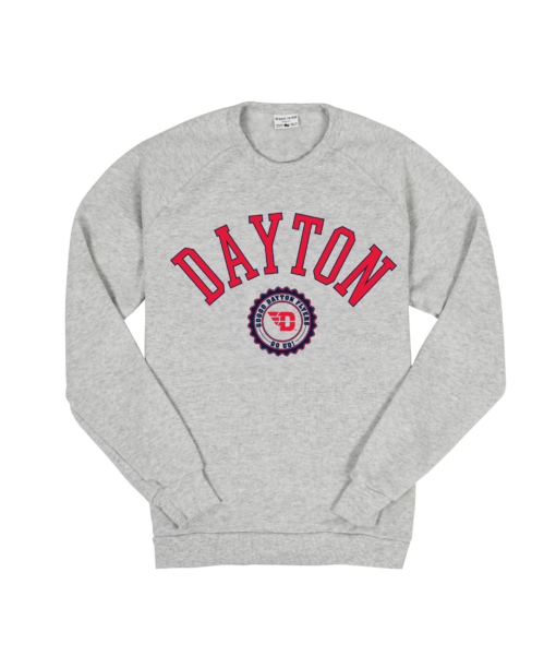 Dayton Arch Crest Ash Sweatshirt
