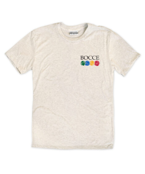 International Bocce Front/Back Oatmeal Crew