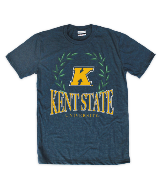 Kent State Vines Navy Crew T-Shirt