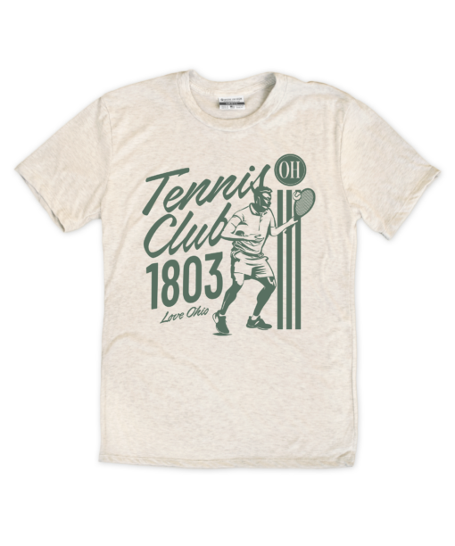 Tennis Club 1803 Oatmeal Crew T-Shirt
