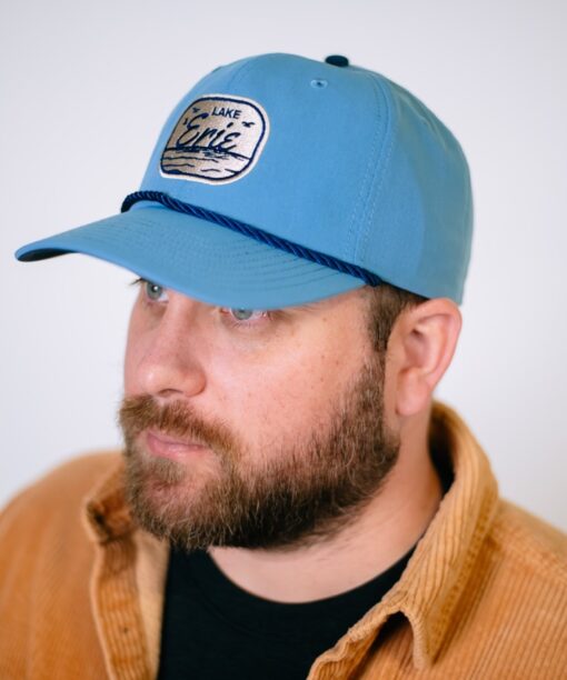Lake Erie Rope Blue Hat