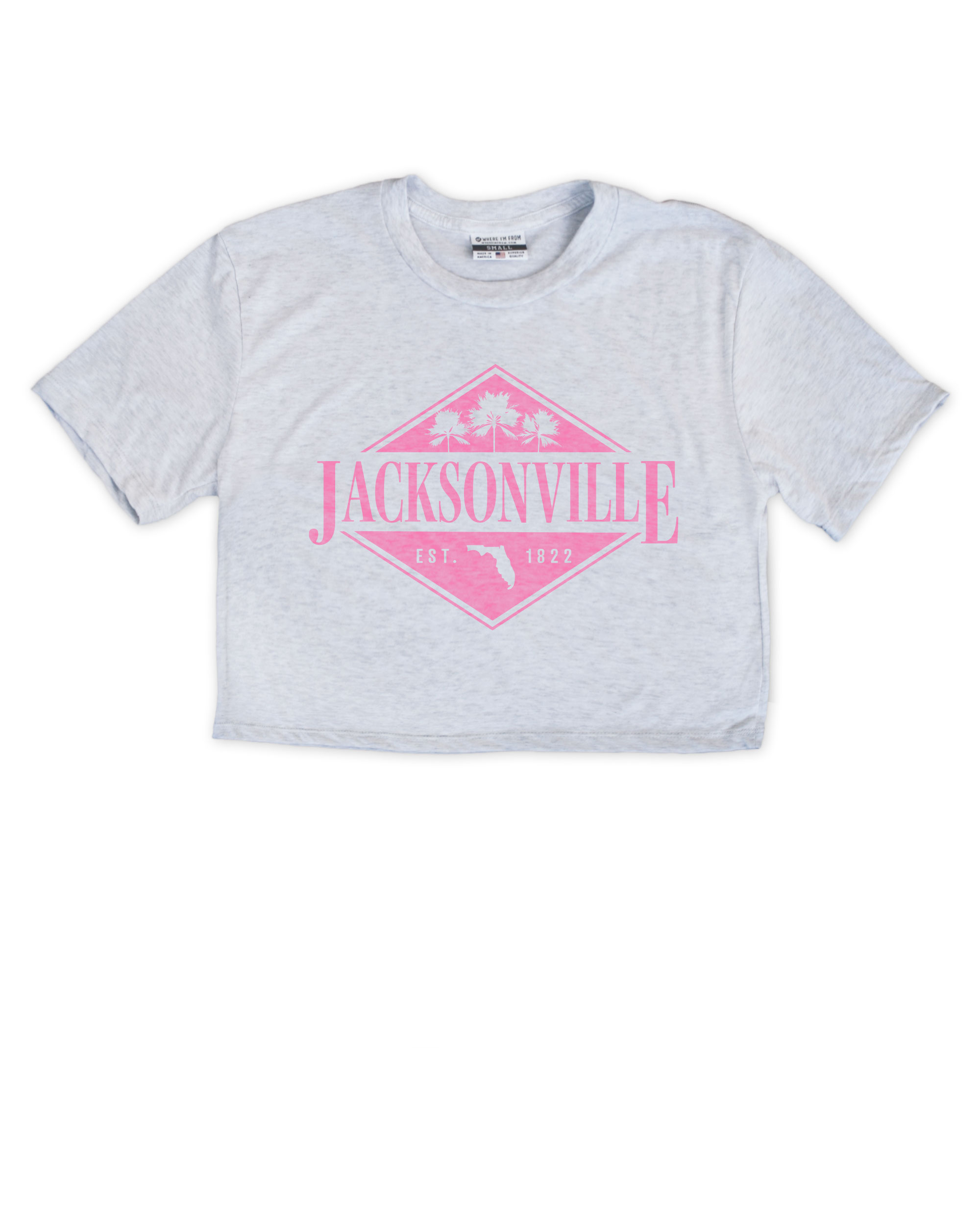 Jacksonville Diamond Ash Crop Top