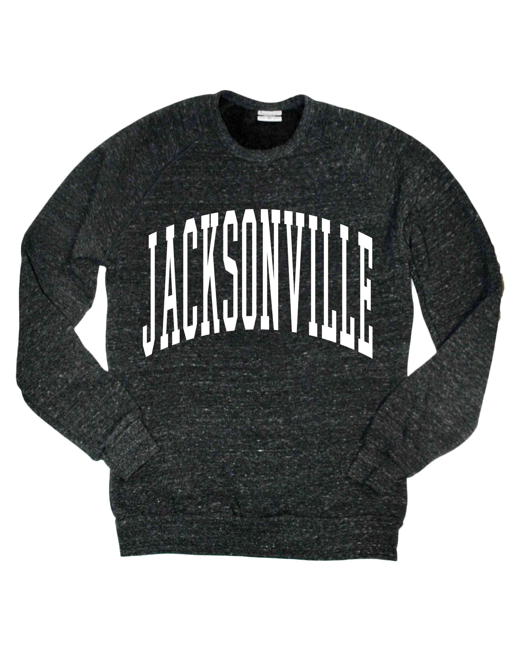 Jacksonville Oversize Black Sweatshirt