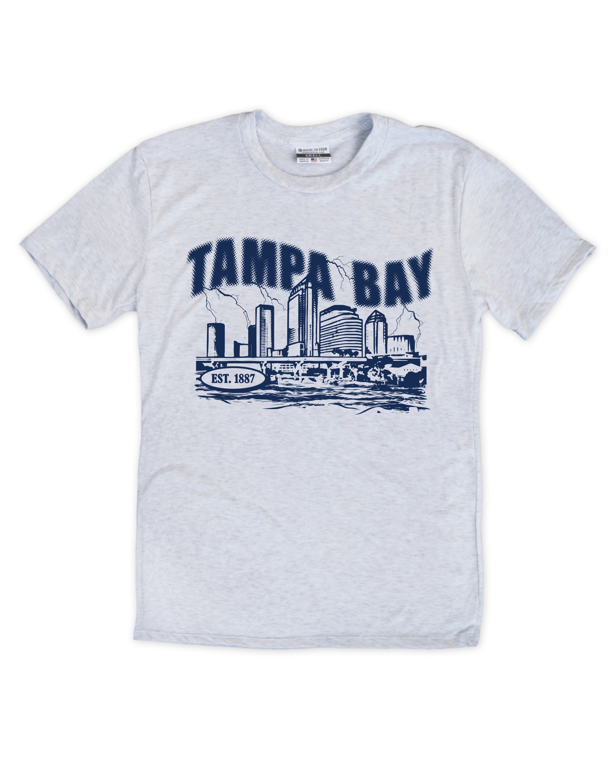 Tampa Skyline Lightning Ash Crew