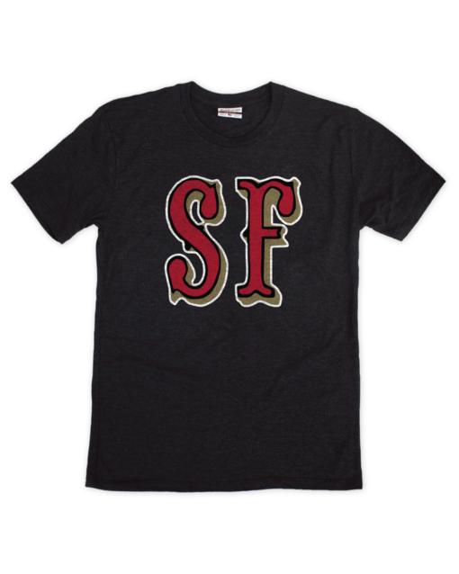 SF Retro Shadow Black Crew