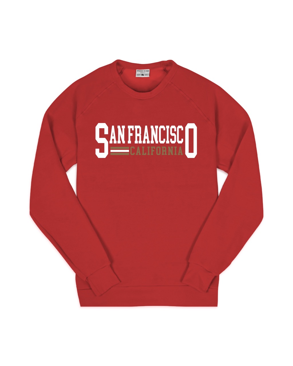 San Francisco Line Red Sweatshirt