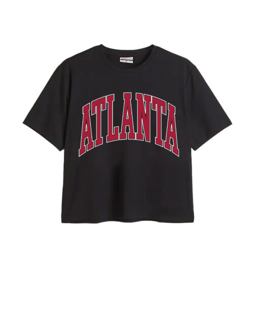 Atlanta Arch Black Easy Tee