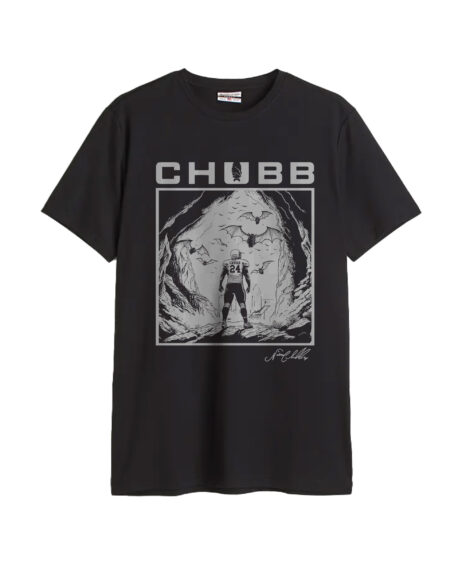 Nick Chubb Cave Black Cotton Crew