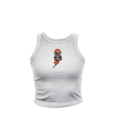 Nick Chubb Bobblehead Ash High Neck Tank