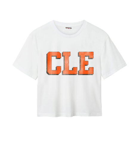 Cle Block Shadow Women’s Easy Tee