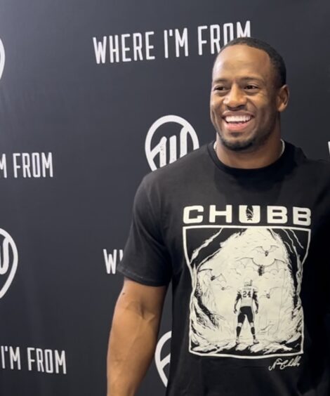 Nick Chubb Cave Black Cotton Crew