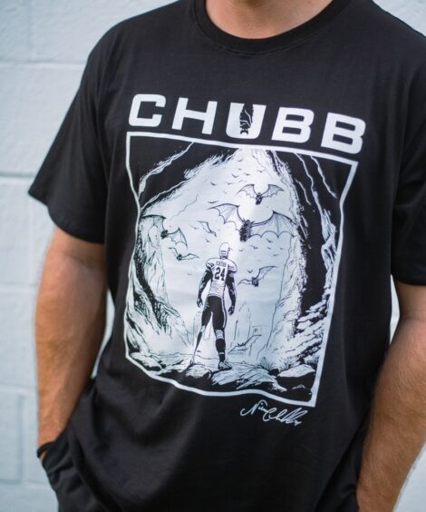 Nick Chubb Cave Black Cotton Crew