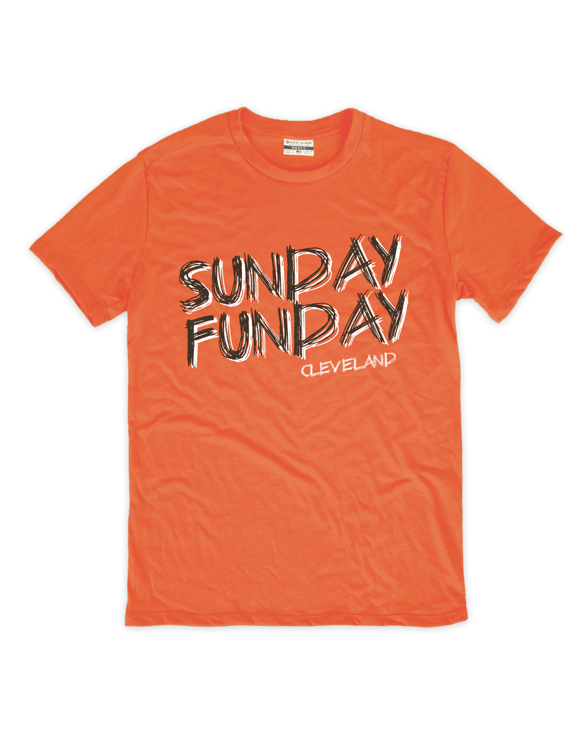 Sunday Funday Scribble Orange Crew