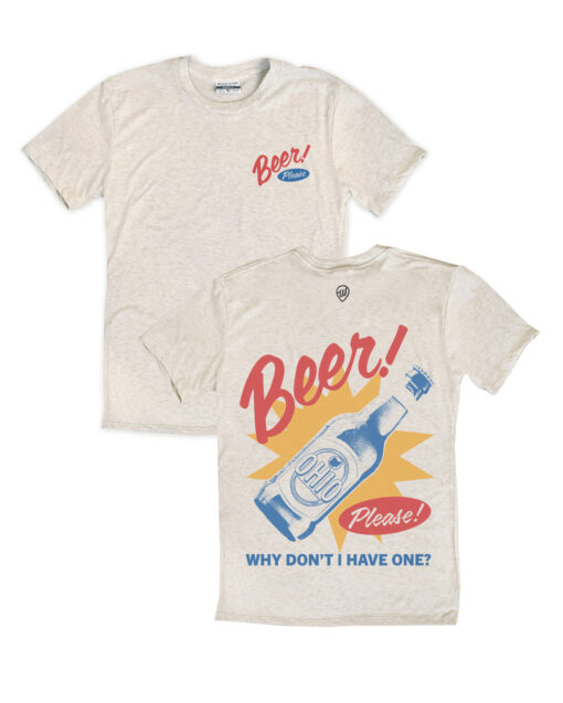 Beer Please! Front/Back Oatmeal Crew