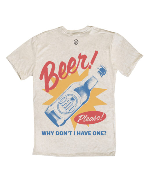 Beer Please! Front/Back Oatmeal Crew - Image 6