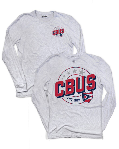 CBUS Est. 1812 Front/Back Ash Long Sleeve