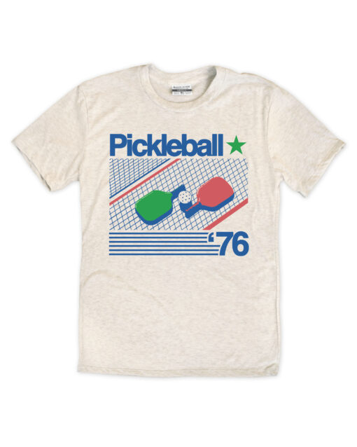Pickleball '76 Vintage Oatmeal Crew