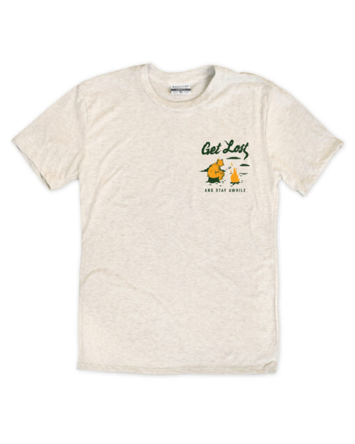 Get Lost and Stay Awhile Front/Back Oatmeal Crew - Image 2