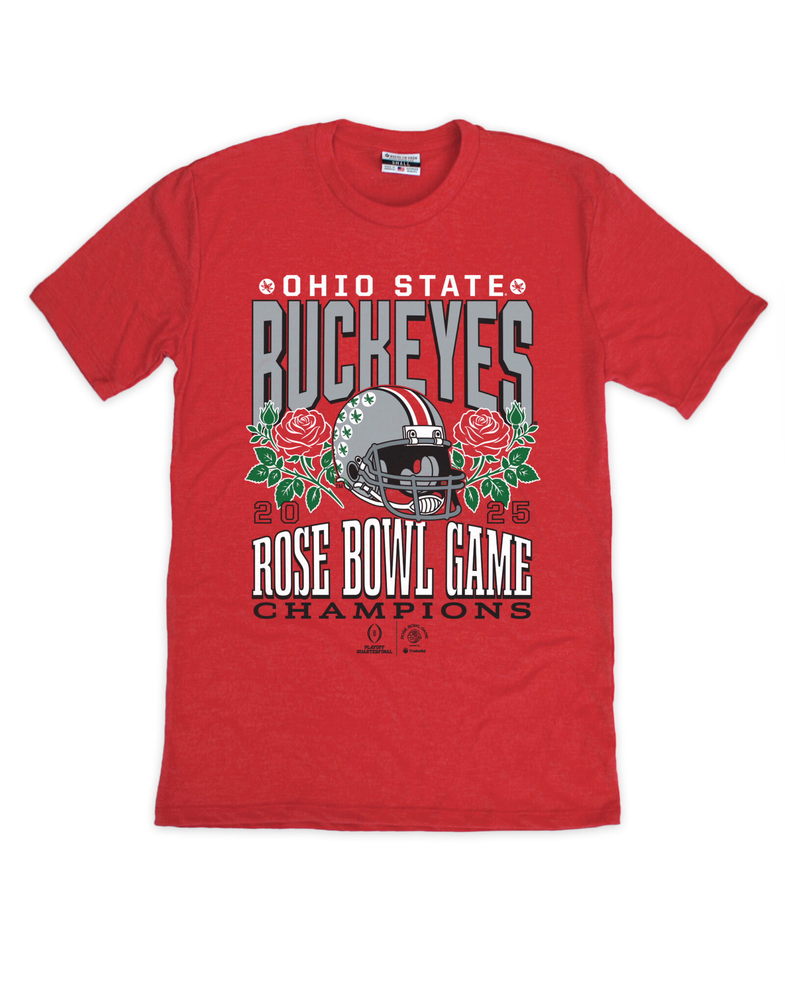 CFP Rose Bowl Game Champions Ohio State Buckeyes Red Crew