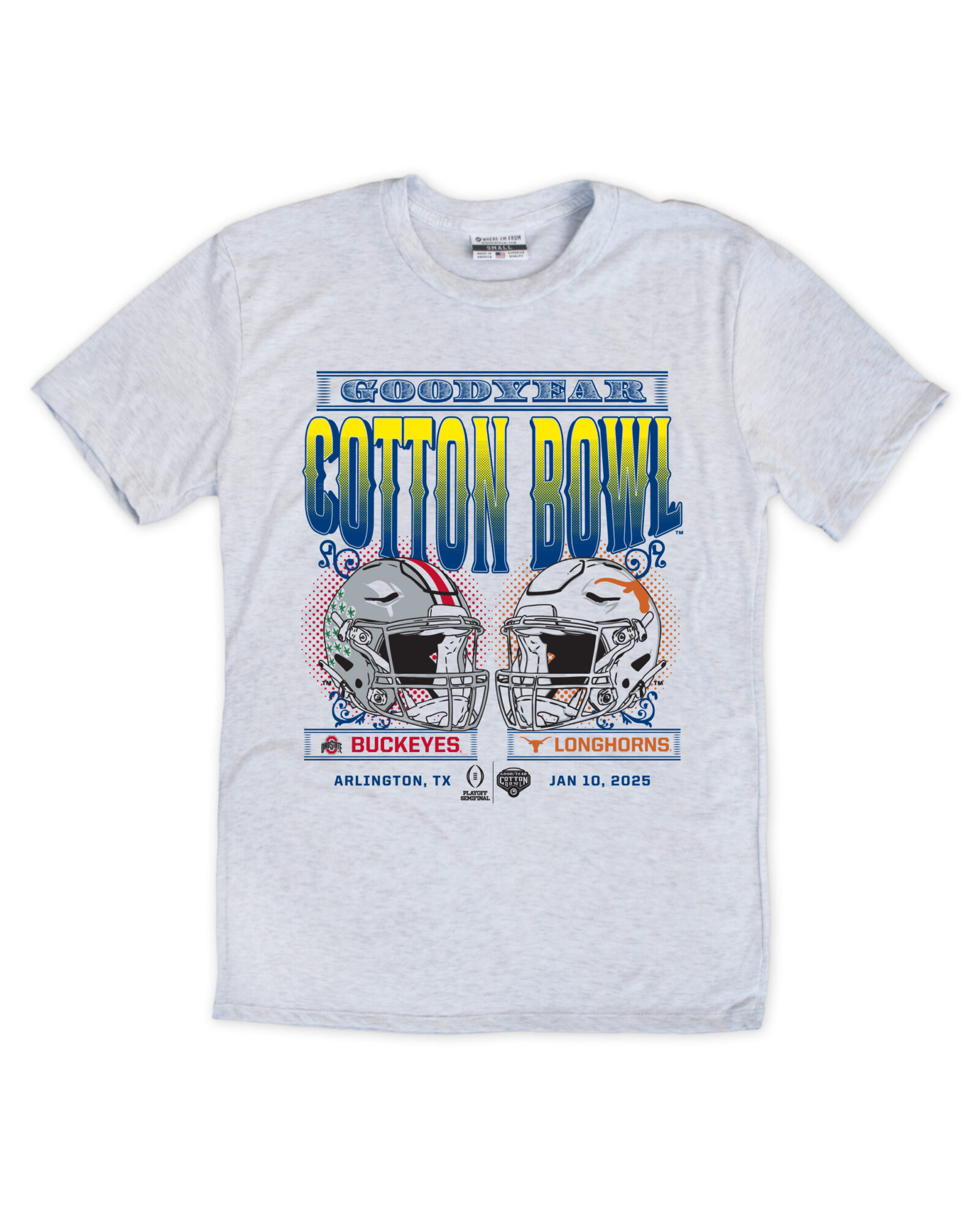 CFP Goodyear Cotton Bowl Ohio State vs. Texas Ash Crew