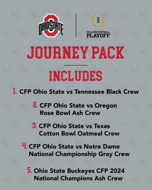 Ohio State Buckeyes College Football Playoff 2024 National Champions - The Journey Pack - Image 3
