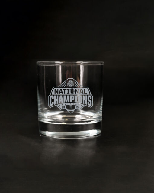Ohio State Buckeyes College Football Playoff 2024 National Champions Glassware 4 Pack - Image 2