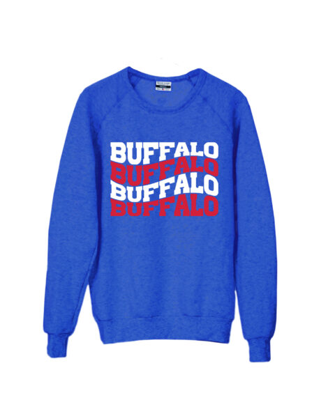 Buffalo Repeat Royal Sweatshirt