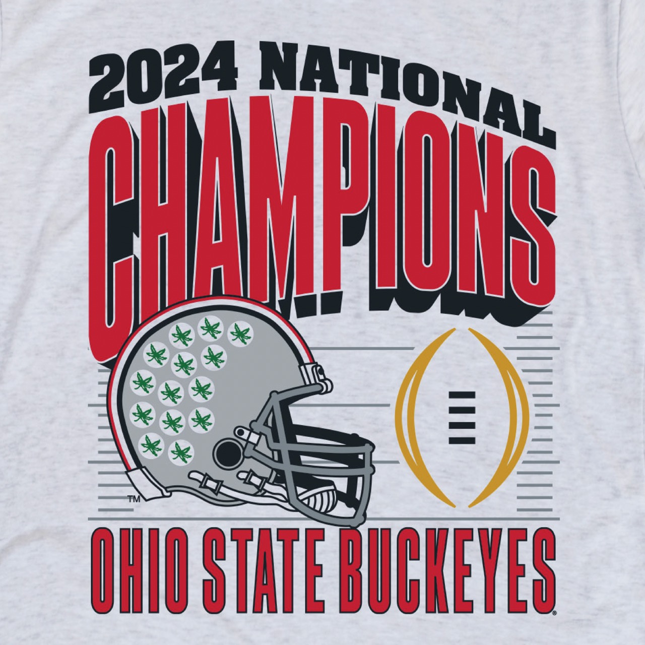 Ohio State Buckeyes CFP 2024 National Champions Kids Tshirt