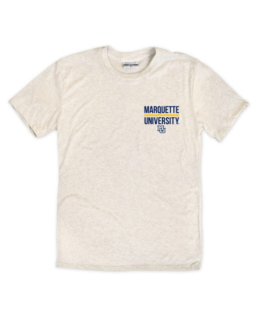 Marquette Skyline Font/Back Oatmeal Crew - Image 2
