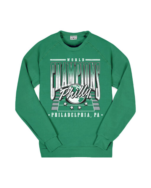 Philly World Champions Kelly Green Sweatshirt