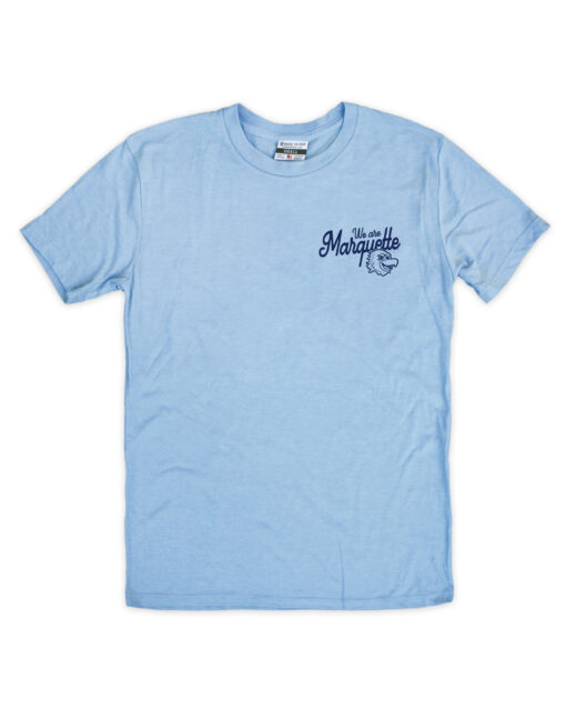 We Are Marquette Front/Back Light Blue Crew - Image 2